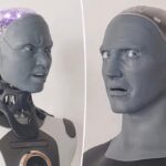 The world's most advanced artificial intelligence robots enter the couple's fight in a strange video