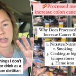 I'm a cancer dietitian - I would never consume these 7 foods and drinks