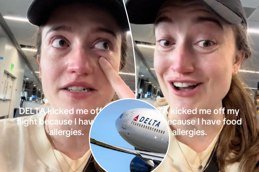 I told Delta about my food allergies - they kicked me off the plane