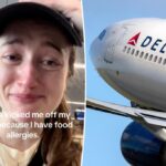 I was kicked off a flight - because I have food allergies