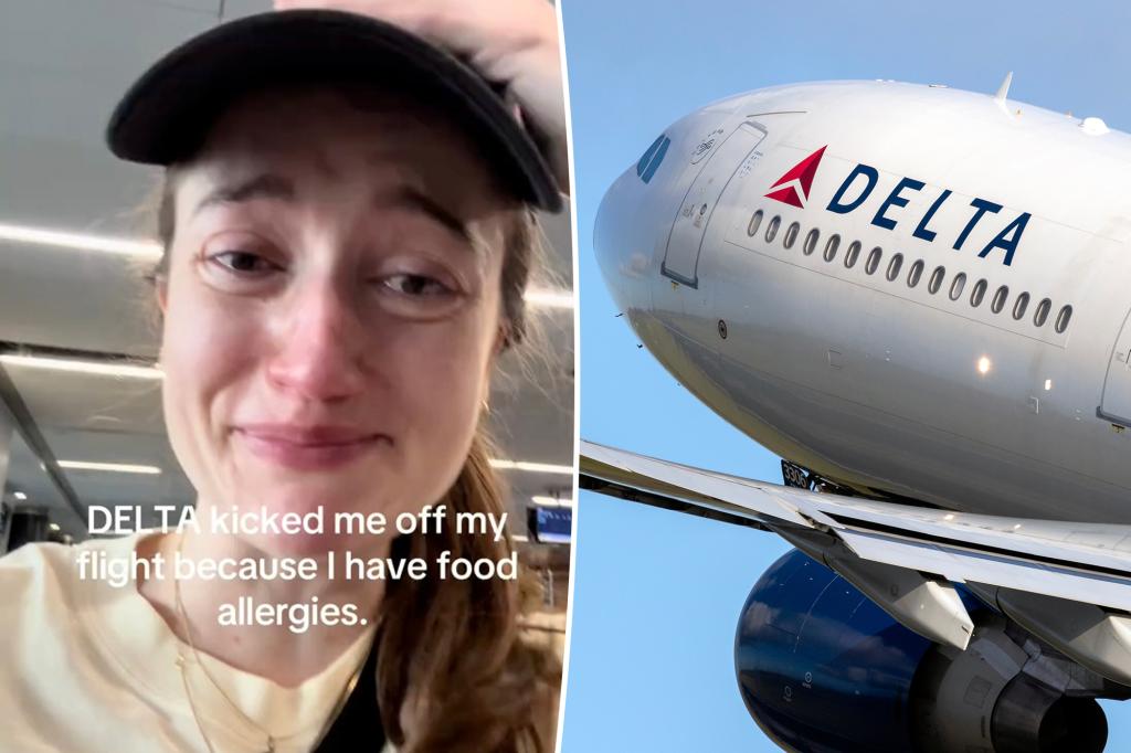 I was kicked off a flight - because I have food allergies